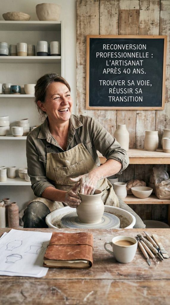 Reconversion professionnelle dans l'artisanat après 40 ans : trouver sa voie et réussir sa transition